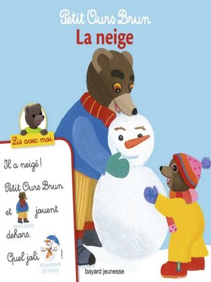 cover image of Petit Ours Brun, Lis avec moi--La neige